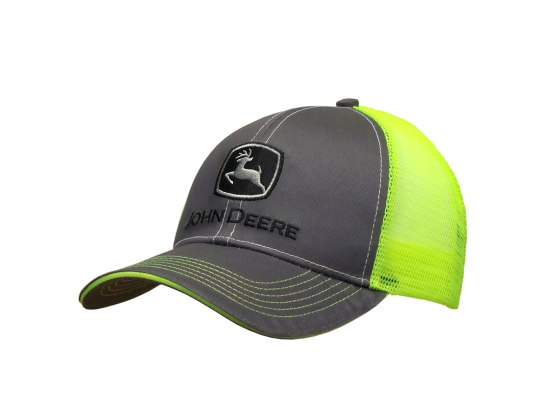 Trademark mesh back cap John Deere