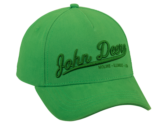 Basecap John Deere 3D, grün