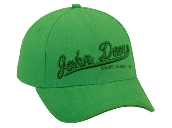 Basecap John Deere 3D green