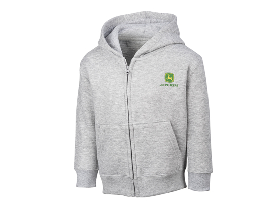Infant Zip Fleece Hood John Deere