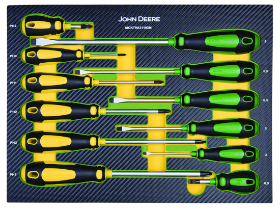 12 PC. screwdriver set