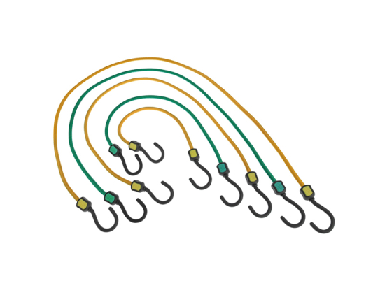 Set di tiranti elastici, 10 pezzi