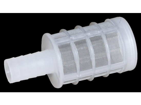 Plastic foot filter, hose connector 3/4\"