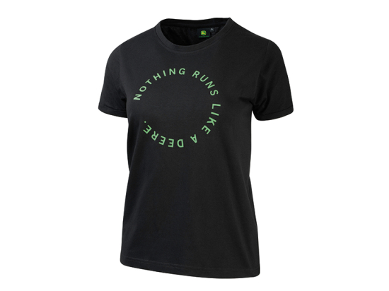 Schwarzes Damen-T-Shirt