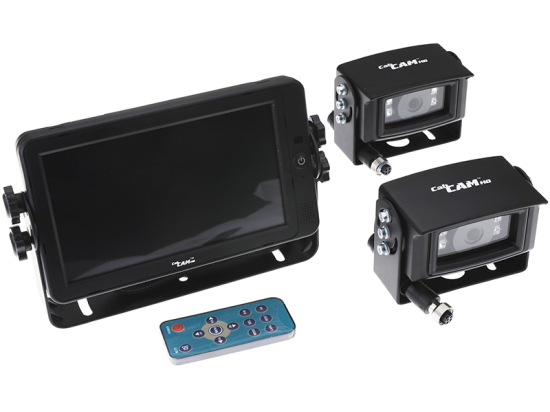 7"-HD-Digital-Quad-Touchscreen-Kamerakit - verkabelt