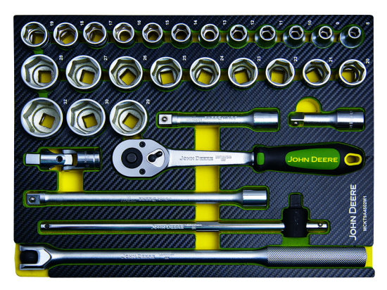 31 PC. 1/2\" 6-point socket set