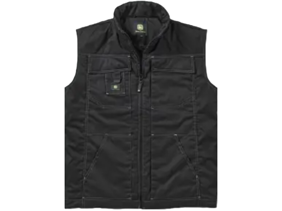 Wadded Waistcoat Black