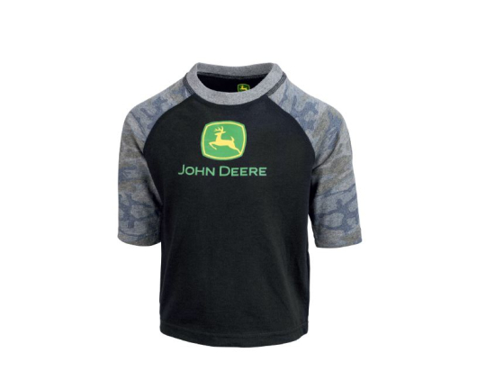 T-shirt per bambini con manica a 3/4 John Deere