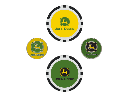 JOHN DEERE GOLF-MARKER-SATZ