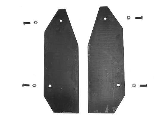 Set of mounting plates 32/42/52, with screws