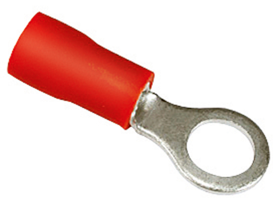 Terminale ad anello rosso 3,2 mm