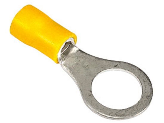 Yellow ring terminal 10mm