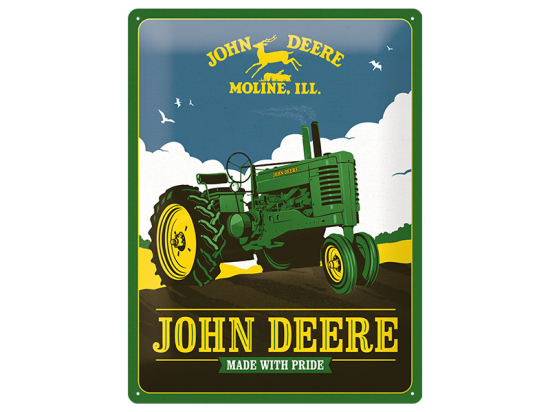 30x40cm Tin Sign \"Made with Pride\"