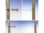 Elastic rope gate set