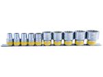 10 PC. 1/2\" 12-point socket set inch