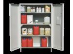 Armoire Environmental/HazMat avec 3 grilles et fond de plateau