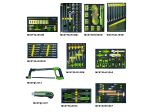 212PC. tool trolley set