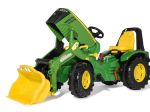 rollyX-Trac John Deere 8400R Tractor with Front Loader, 2-gear Shift and Brake