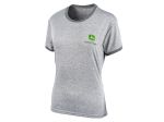 T-shirt sportiva grigia per donna