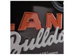 Lanz Plaque métallique 30 x 40 cm - Bulldog