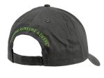 Black Trademark Cap John Deere