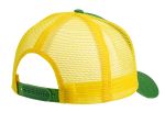 Cappellino camionista verde e giallo