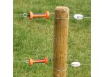 Soft touch gate handle Rope/wire