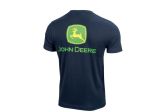 T-shirt con logo stampato sul davanti e sulla schiena