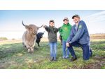 Felpa in pile con cappuccio e zip John Deere