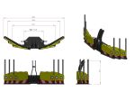 Agribumper Smalltrack-line 120Kg 128cm-180cm Kat. 0 mit Dreieck