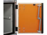 Armoire de chargement de batterie BASIC Détecteur de fumée, alimentation électrique dans l'armoire ventilation technique, coupure de l'alimentation en cas de chaleur