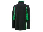 Giacca da campo in pile John Deere con zip corta