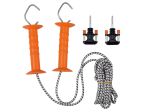 Elastic rope gate set / 2 gate handles