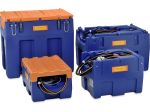 Blue-Mobile Easy 125 l, con ugello automatico, pompa elettrica 12 V