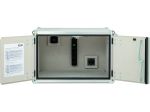 Armoire de charge de batterie PREMIUM avec alarme, coupure de courant en cas de dégagement de fumée, détecteur de fumée avec sortie flottante pour signal d'alarme