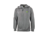 Zip jumper grey with hood