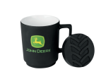 Mug à dessous de verre souple avec empreinte