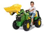 rollyX-Trac John Deere 8400R Tractor with Front Loader, 2-gear Shift and Brake