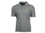 Graues Poloshirt