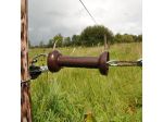 Soft touch gate handle Rope/wire