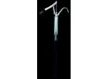 Steel drum-pump with spout for drums 60/200/220 l, Telescopic suction pipe 480-900 mm, pumping media: oil up to SAE 90, self-lubricating, non-abrasive media, undiluted antifreeze, heating oi