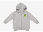 Toddler Zip Fleece Hood John Deere