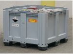 Bac de récupération des batteries 610 L, gris ****