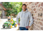 Sweatshirt à capuche avec logo en relief