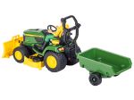 Trattorino John Deere + giardiniere