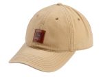 Cappellino con toppa in pelle