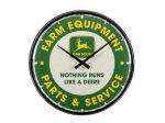 Wanduhr „Farm Equipment Parts & Service“