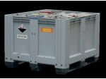 Bac de récupération des batteries 610 L, gris ****