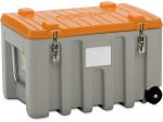 CEMbox Trolley 150 l, grau/orange