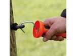 Soft touch gate handle Rope/wire